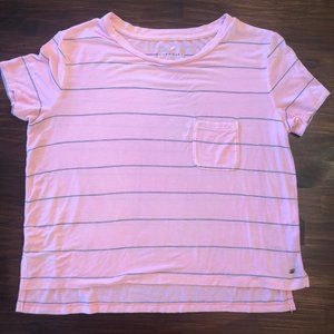 Juniors' American Eagle Small Soft Pink Tee